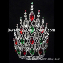 8 inches cheap tall pageant crown tiara for sale for women